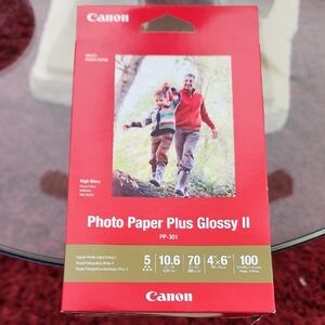 Canon Red Photo Paper Plus Glossy II